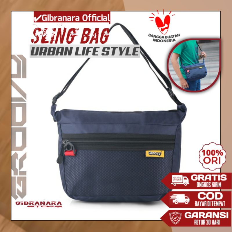 Tas Sling Bag Pria Montero Bag MR 402