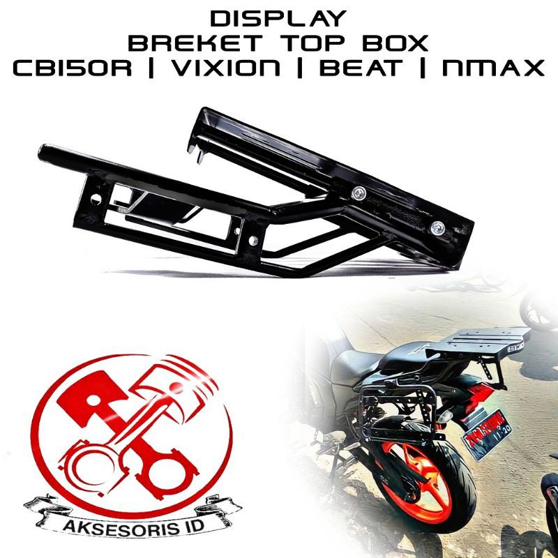 Jual Bracket top box geser mirip kucay breket box vixion old new pcx ...