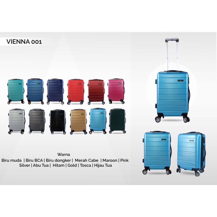 Jual Koper - Koper Polo Vienna Ukuran 20 Inch Code 001 | Shopee Indonesia