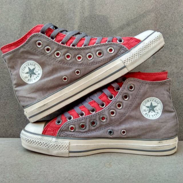 Converse double upper high deals