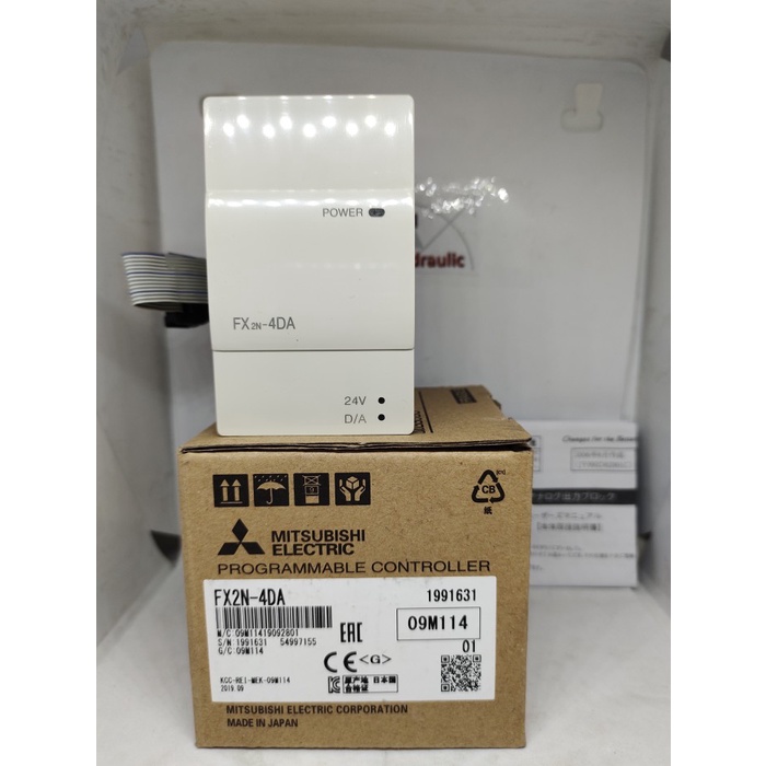 Jual PLC Mitsubishi Module FX2N-4DA FX2N 4DA Analog Output Block 4 I/O ...