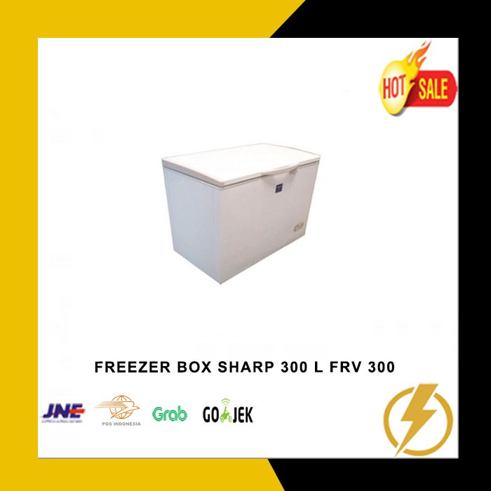 Jual FREEZER BOX SHARP 300 L FRV 310 X (FREE ONGKIR SBY) | Shopee Indonesia
