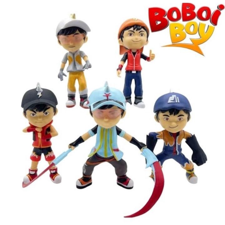 Jual Figure BoBoiBoy Galaxy Set Pcs Topper Kue / Mainan Anak / Topper ...