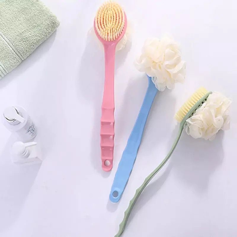 Jual SIKAT PUNGGUNG 2IN1 SHOWER PUFF MANDI / SPONS BUSA MANDI 2IN1 ...