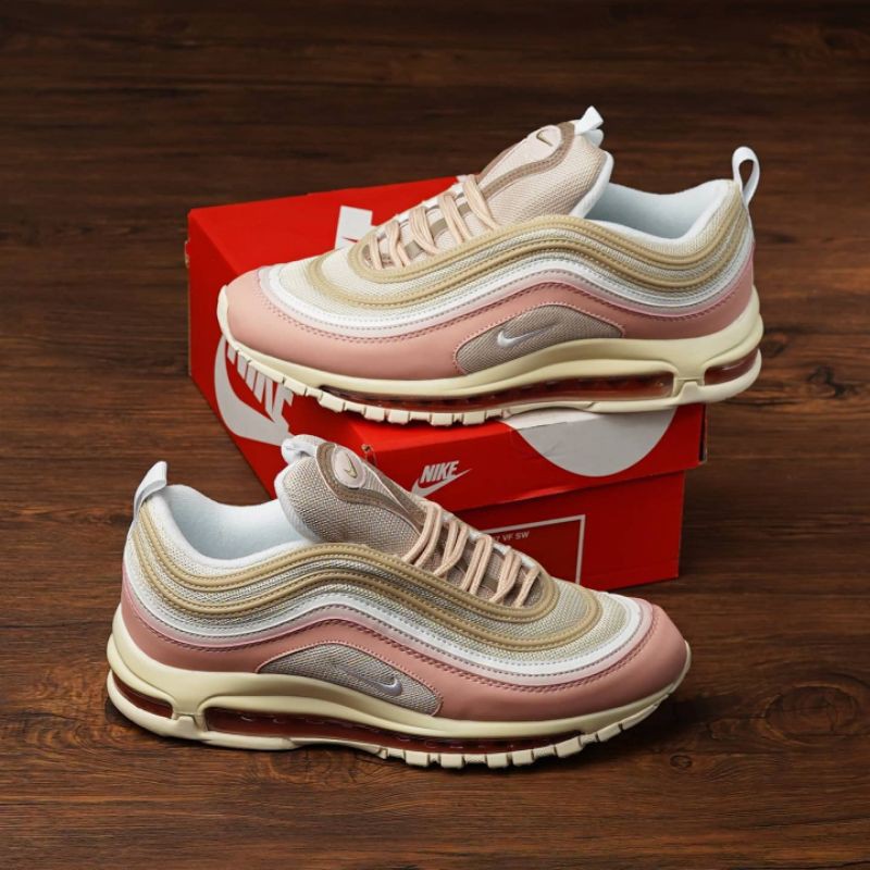 nike air max 97 white rush pink volt