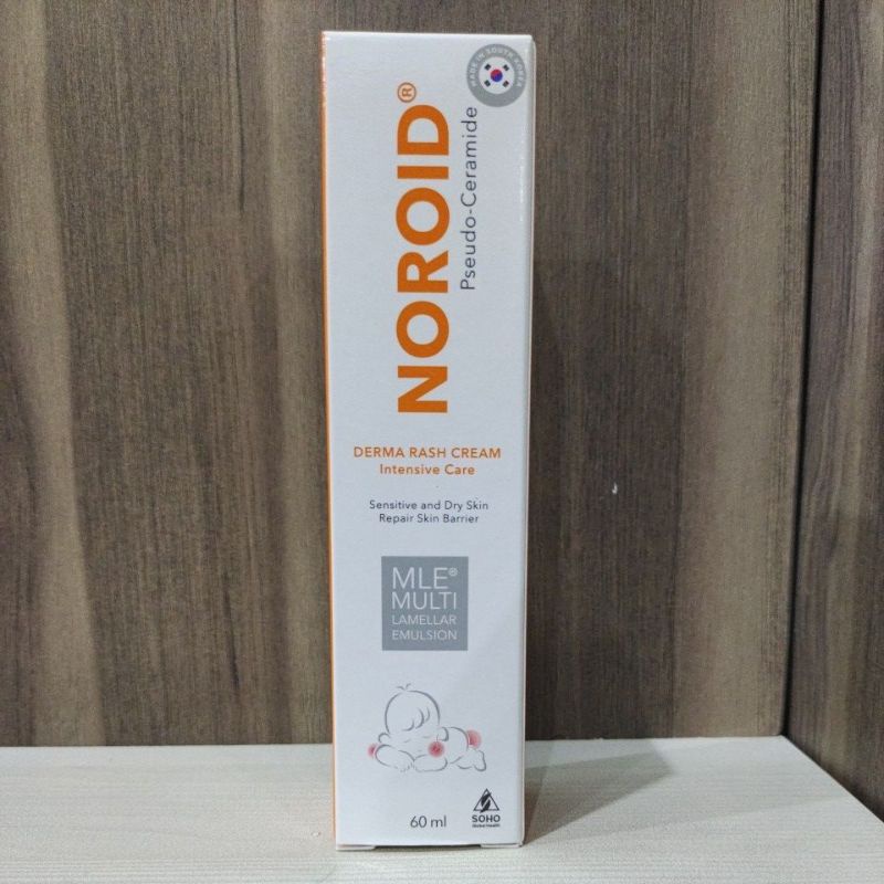 Jual NOROID DERMA RASH CREAM 60ml-Intensive Care-Repair Skin Barrier ...