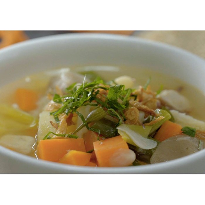 Daftar bahan-bahan sayur tuttuk yang segar dan berkualitas