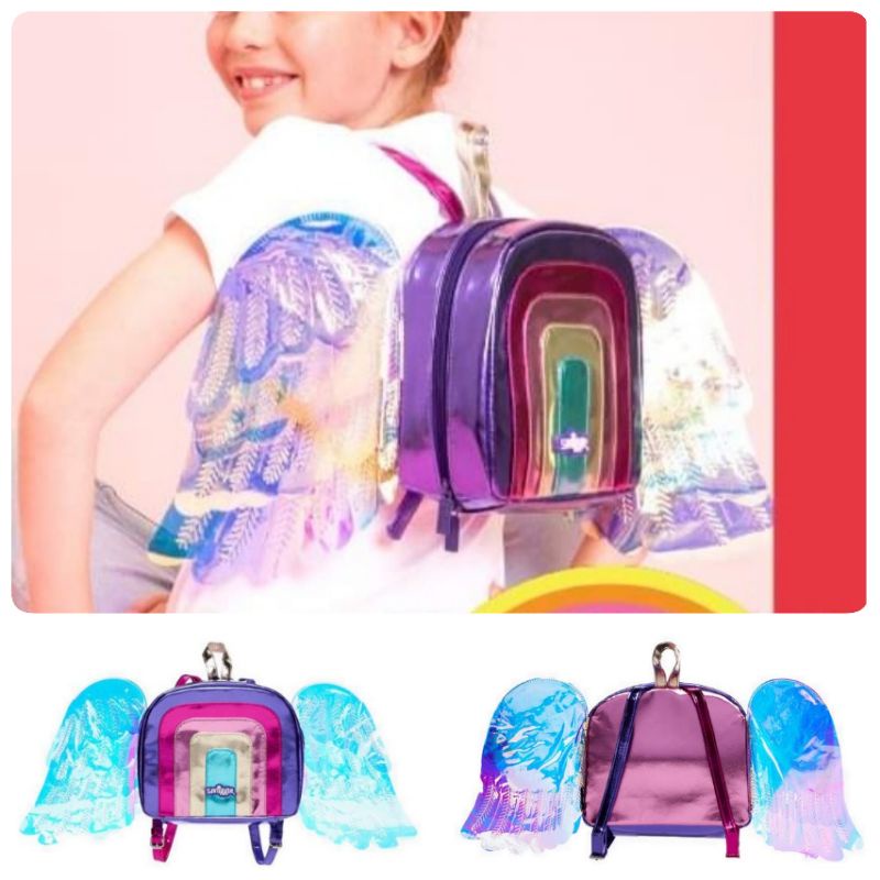 Smiggle bag with wings hot sale