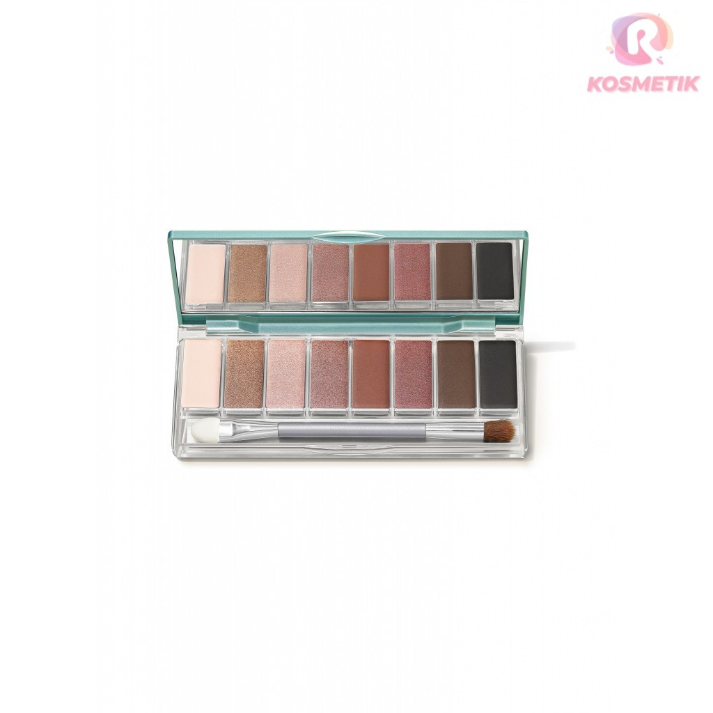 Jual Wardah Exclusive Eyeshadow Palette 9 Warna Pigmented Yang Tahan