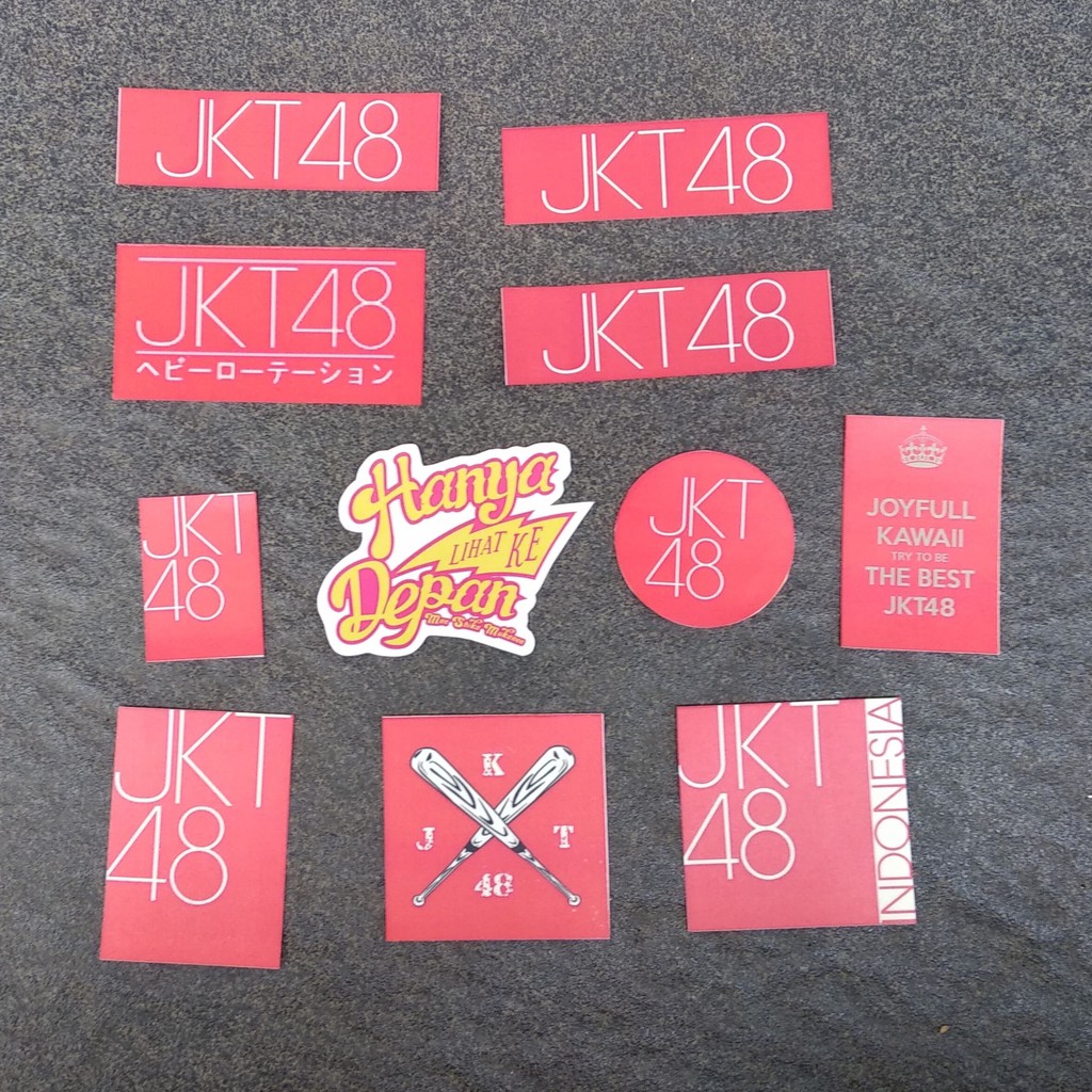 Jual Stiker band JKT48 / Sticker Pack | Shopee Indonesia