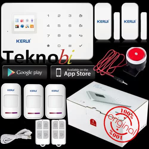 Jual KERUI GSM Alarm System Rumah Pintu Sensor Gerak Android & Ios ...