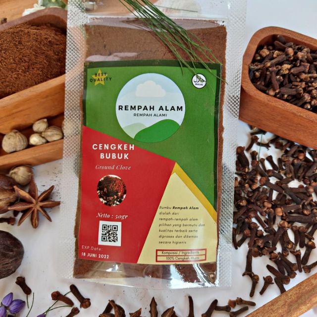 Jual 50gr~100gr Cengkeh Bubuk Ground Clove By Rempah Alam Rempah