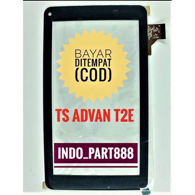 Jual Layar Sentuh Touchscreen Advan Tab T2e T2f T2ghitam Shopee