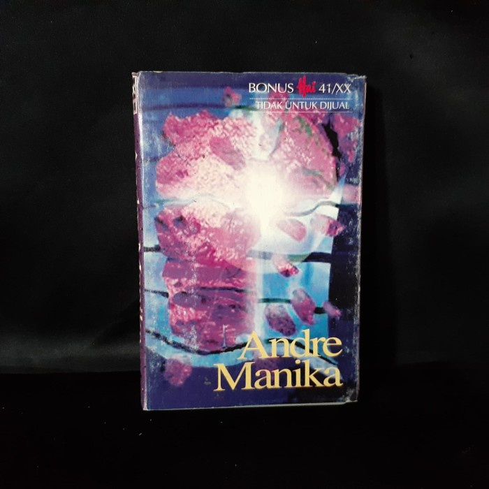 Jual Kaset Andre Manika Bonus Majalah Hai 41/XX | Shopee Indonesia