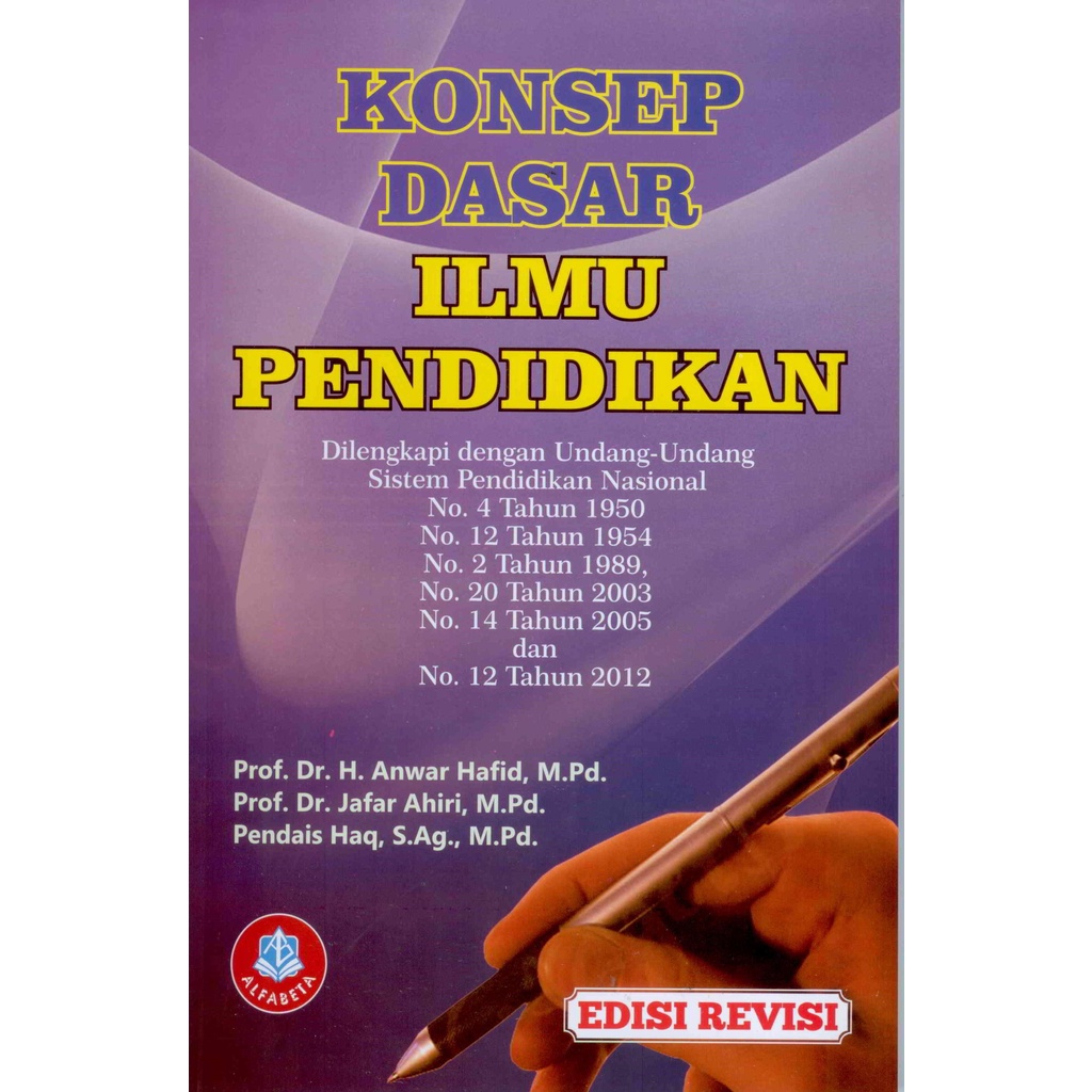 Jual Konsep Dasar Ilmu Pendidikan (Edisi Revisi) | Shopee Indonesia