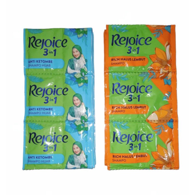 Jual Shampoo Rejoice Hijab anti ketombe 1 renceng | Shopee Indonesia