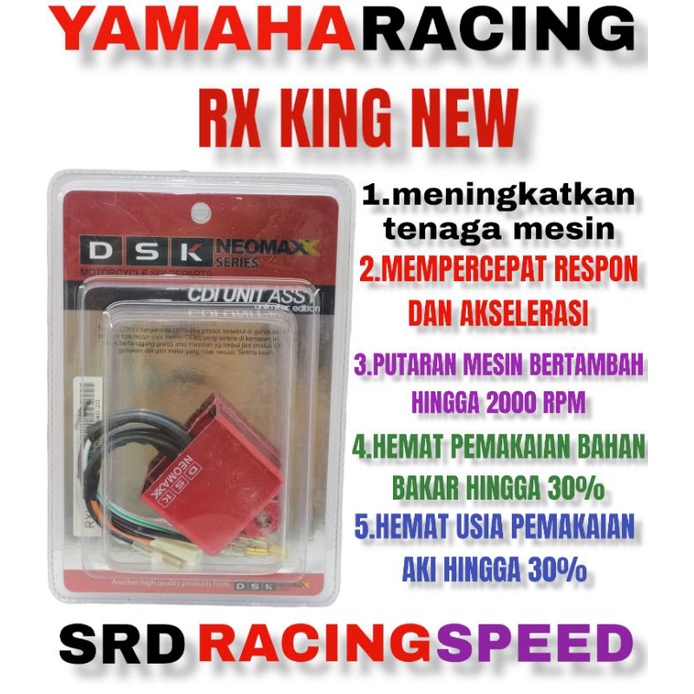 Jual CDI RX KING NEW RACING UNLIMITED TENAGA NAIK 20% KUALITAS SETARA ...