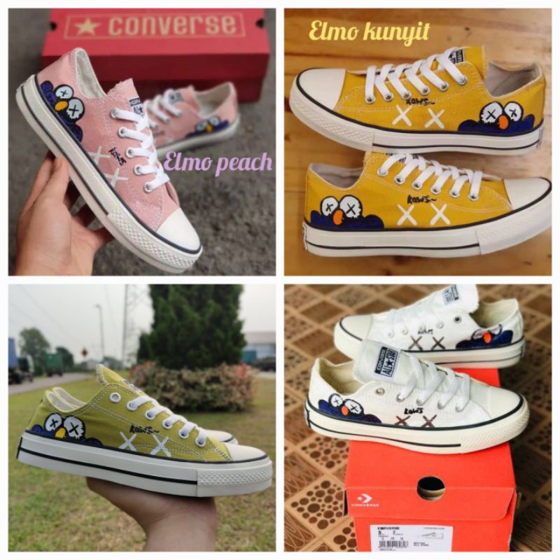 Jual Sepatu Converse Allstar Wanita Edisi Elmo Low Shopee Indonesia