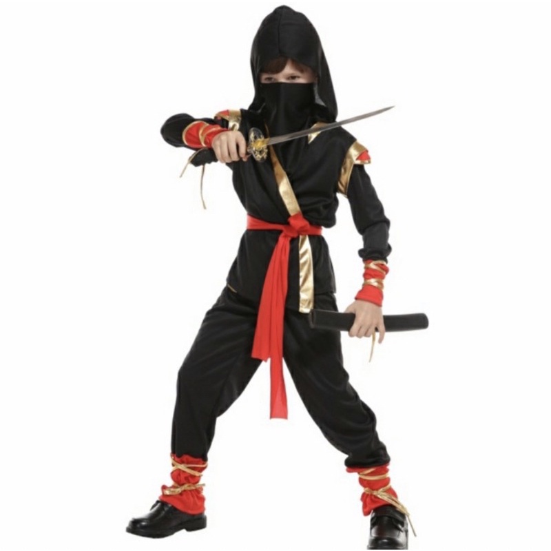 Jual kostum anak ninja / costume halloween ninja / baju daerah cosplay ...