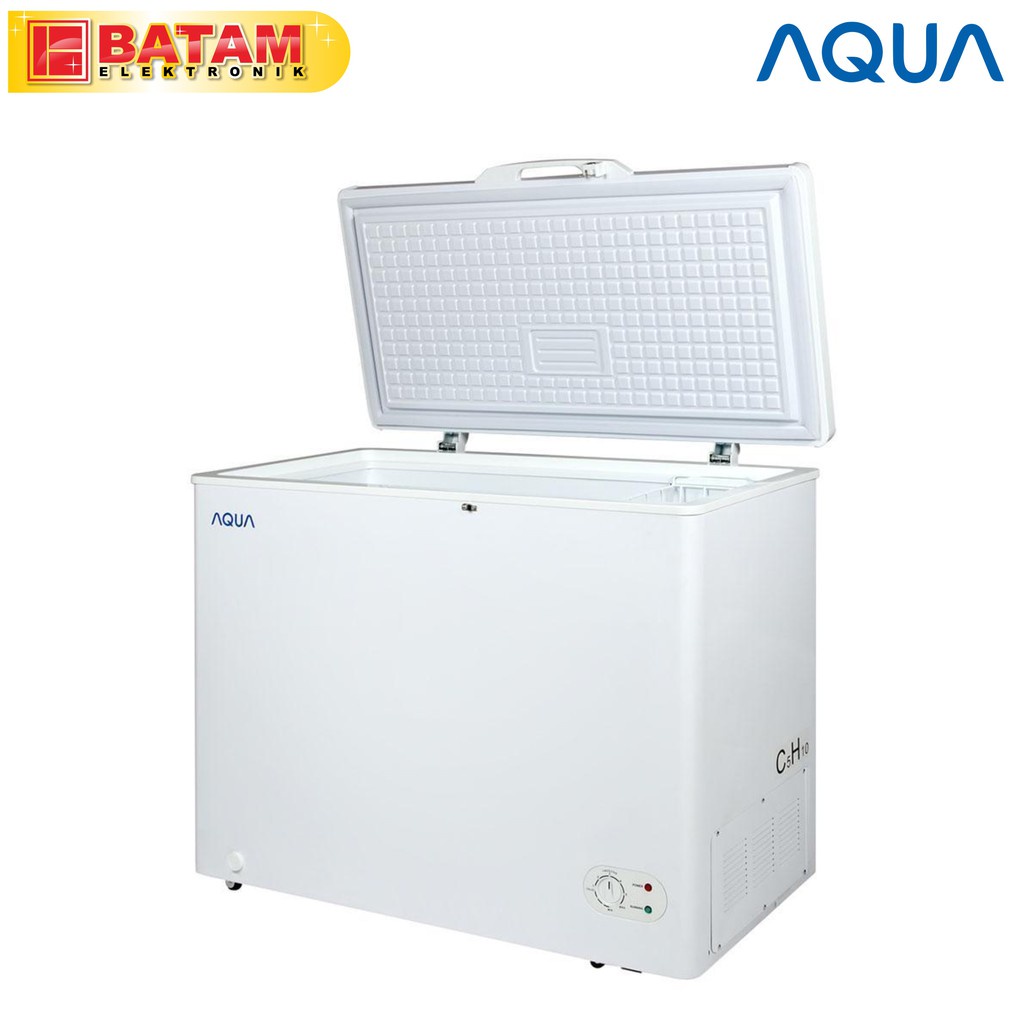 Jual Promo Diskon Spesial Aqua Japan AQF200W Chest Freezer 200 Liter