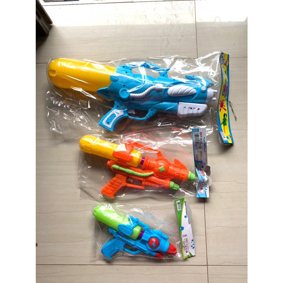 Jual Sprinkle Water Gun Senapan Pistol Air Mainan Anak 8123 8125 8127 ...