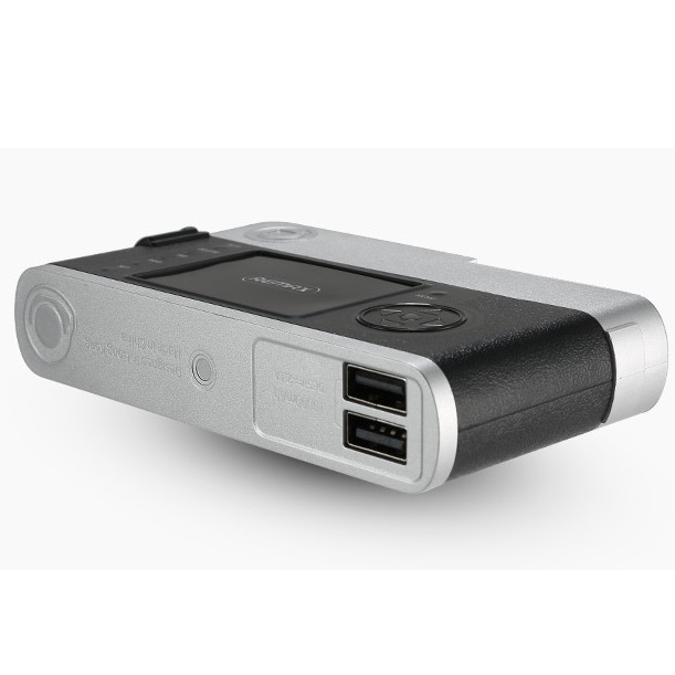 Jual PowerBank 10000mAh REMAX Leica / Lycra Camera Shape 2 USB FAST ...