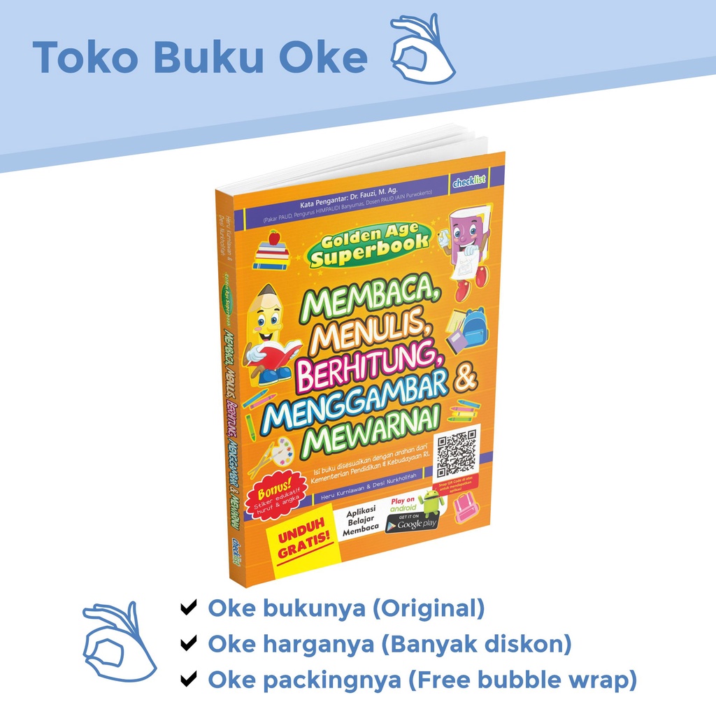 Jual Buku Golden Age Superbook Membaca, Menulis, Berhitung, Menggambar ...