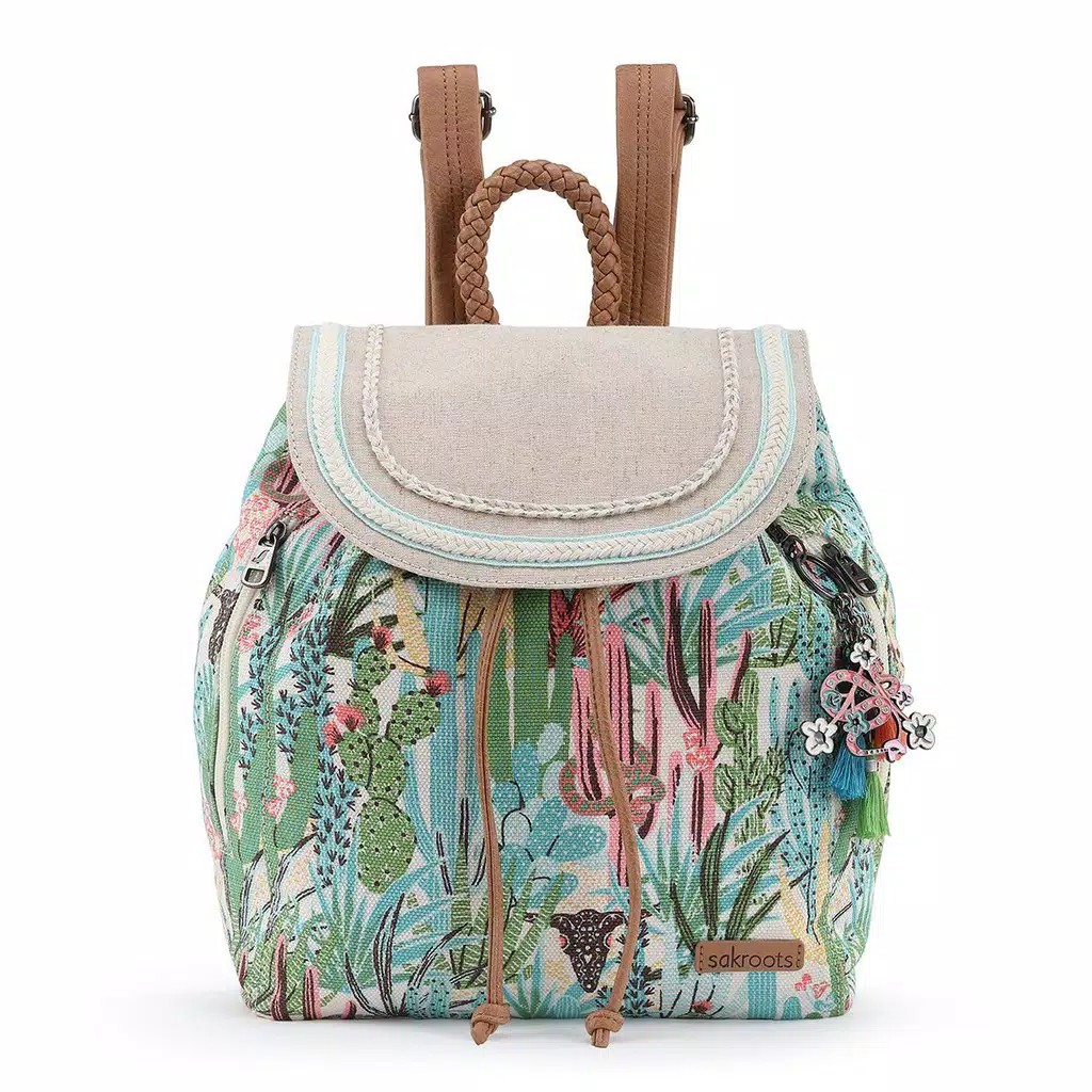 Jual ORIGINAL Sakroots Mellie Backpack Natural Mojave Mirage 