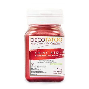 Jual Shiny Red Powder 18 gr (Pewarna Makanan) | Shopee Indonesia