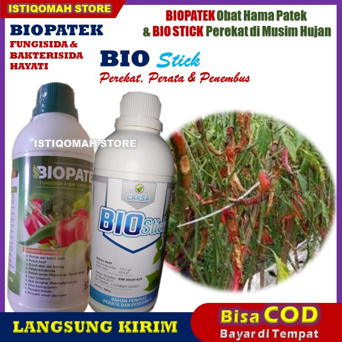 Jual Paket Hemat Biopatek Bio Stick Fungisida Hayati Perekat