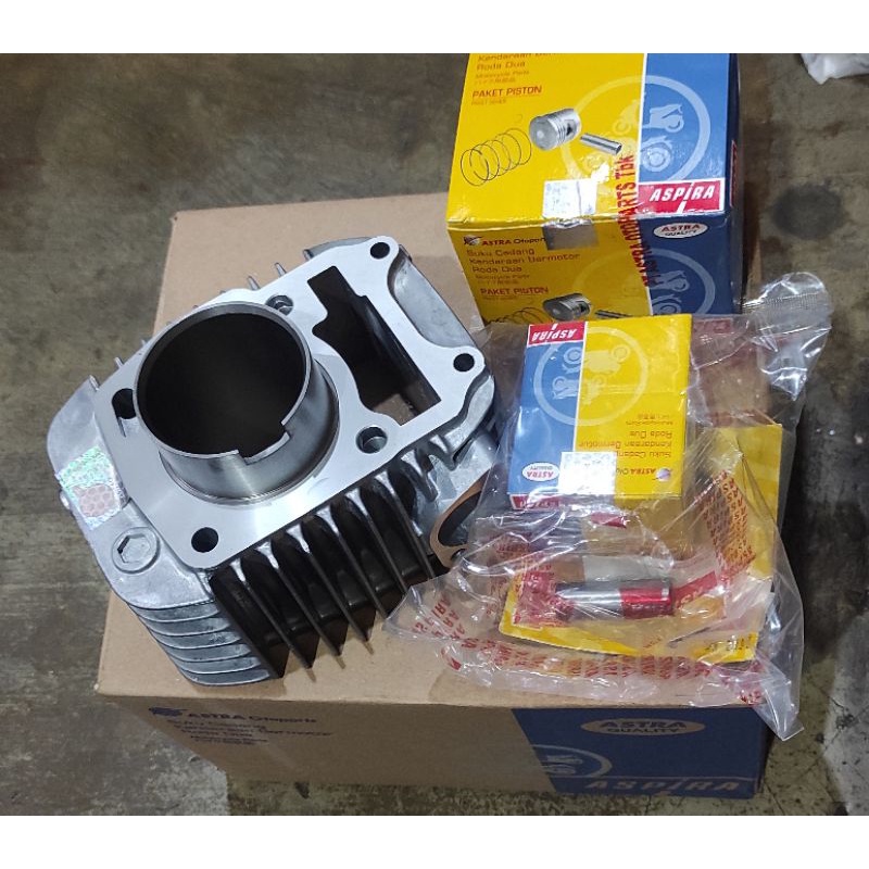 Jual Kas Cylinder Block Kit Dan Piston Karisma Supra X Supra X Karburator Original Aspira