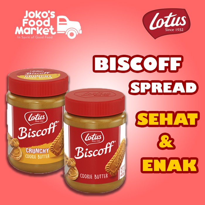 Jual Lotus Biscoff Spread Smooth 400gr & Cruncy 380gr | Shopee Indonesia