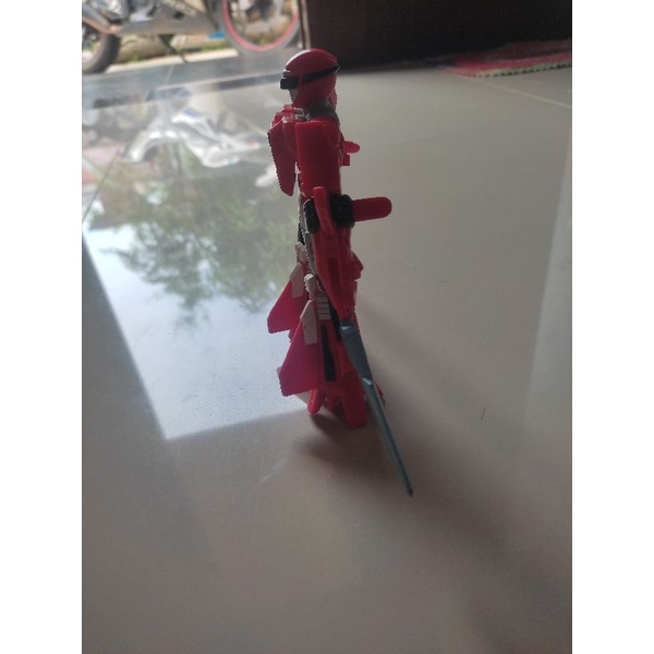 Jual bandai power rangers operation overhead mach morvin red rare ...