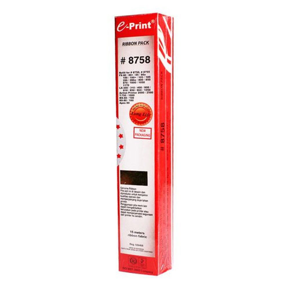 Jual E-Print Refill Ribbon Pack 8758 Long Life | Shopee Indonesia