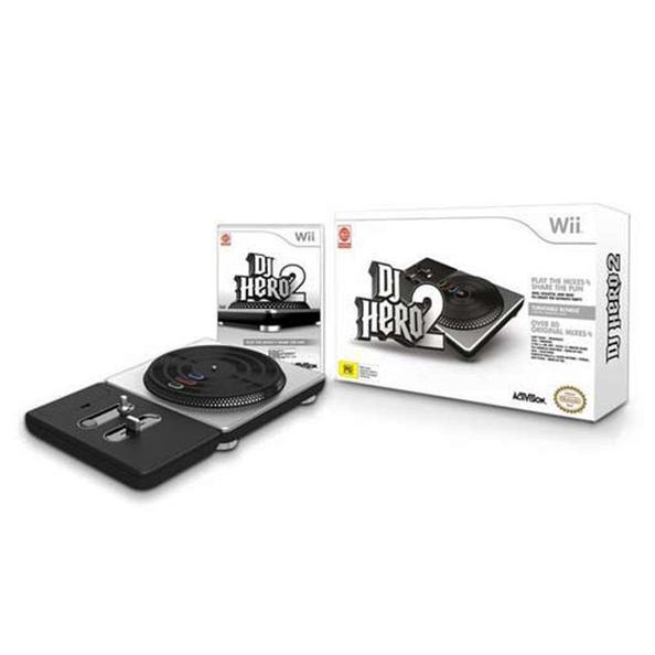 Jual Dj Hero 2 Bundle With Turntable Controller Wii Shopee Indonesia