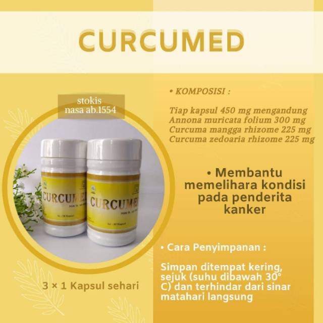 Jual CURCUMED Khusus untuk pencegahan kankee | Shopee Indonesia