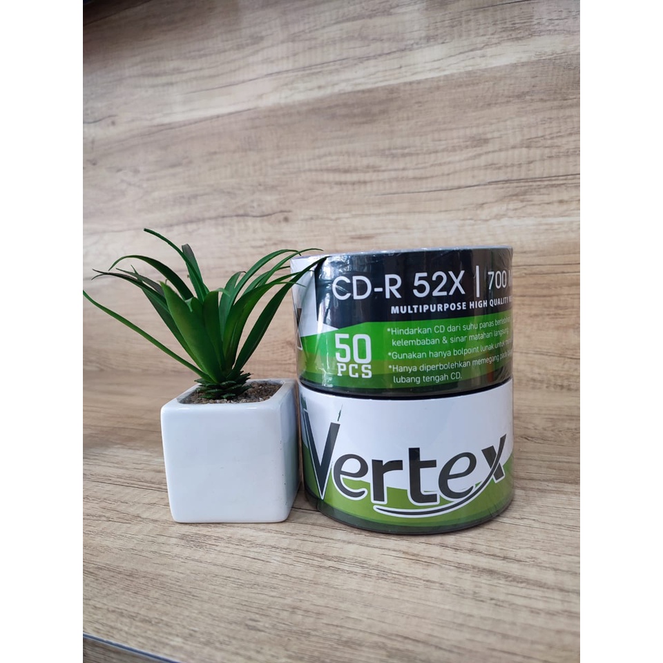 Jual CD-R Kosong Vertex 1 Roll isi 50 Keping | Shopee Indonesia