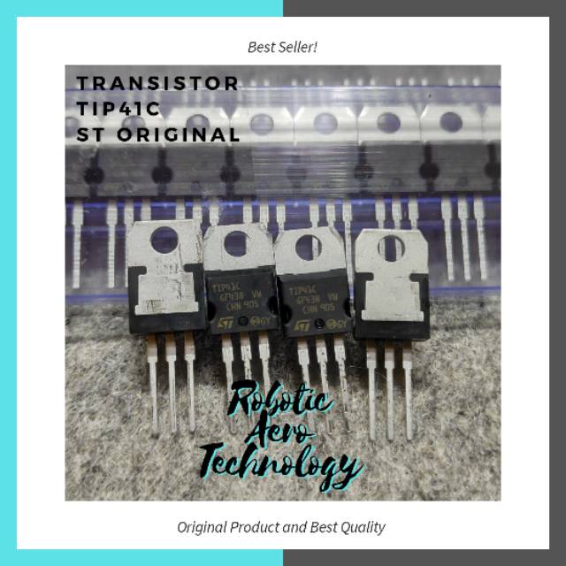Jual TRANSISTOR TIP41C ST TIP 41C ST ORIGINAL | Shopee Indonesia