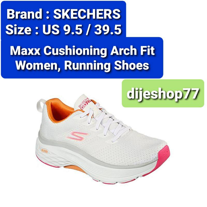 Jual Sepatu Skechers Max Cushioning Arch Fit Women's Running Shoes ...