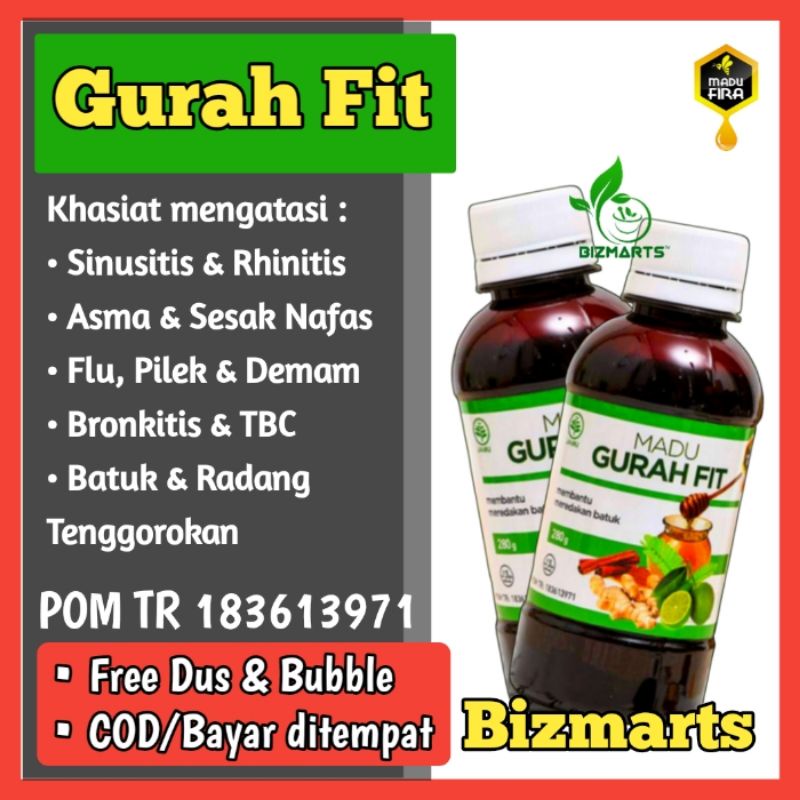 Jual Madu Gurah Fit Asli Original Madu Gurah Obat Flu Dan Batuk