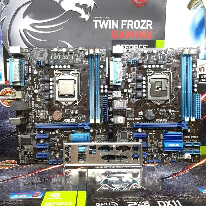 Jual Motherboard Asus Gigabyte H61 Socket LGA 1155 Support Processor