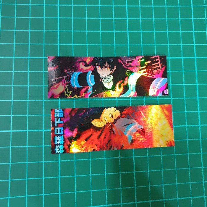Jual Sticker Anime Slap - Set Fire Force 2pcs | Shopee Indonesia