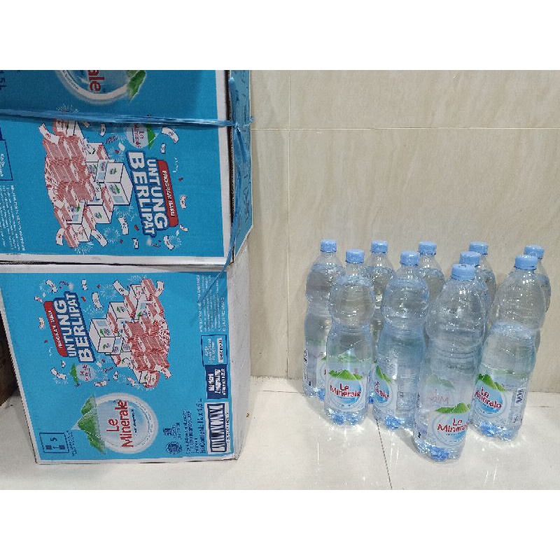 Jual Botol Bekas Le Minerale 1500 Ml Shopee Indonesia 7068