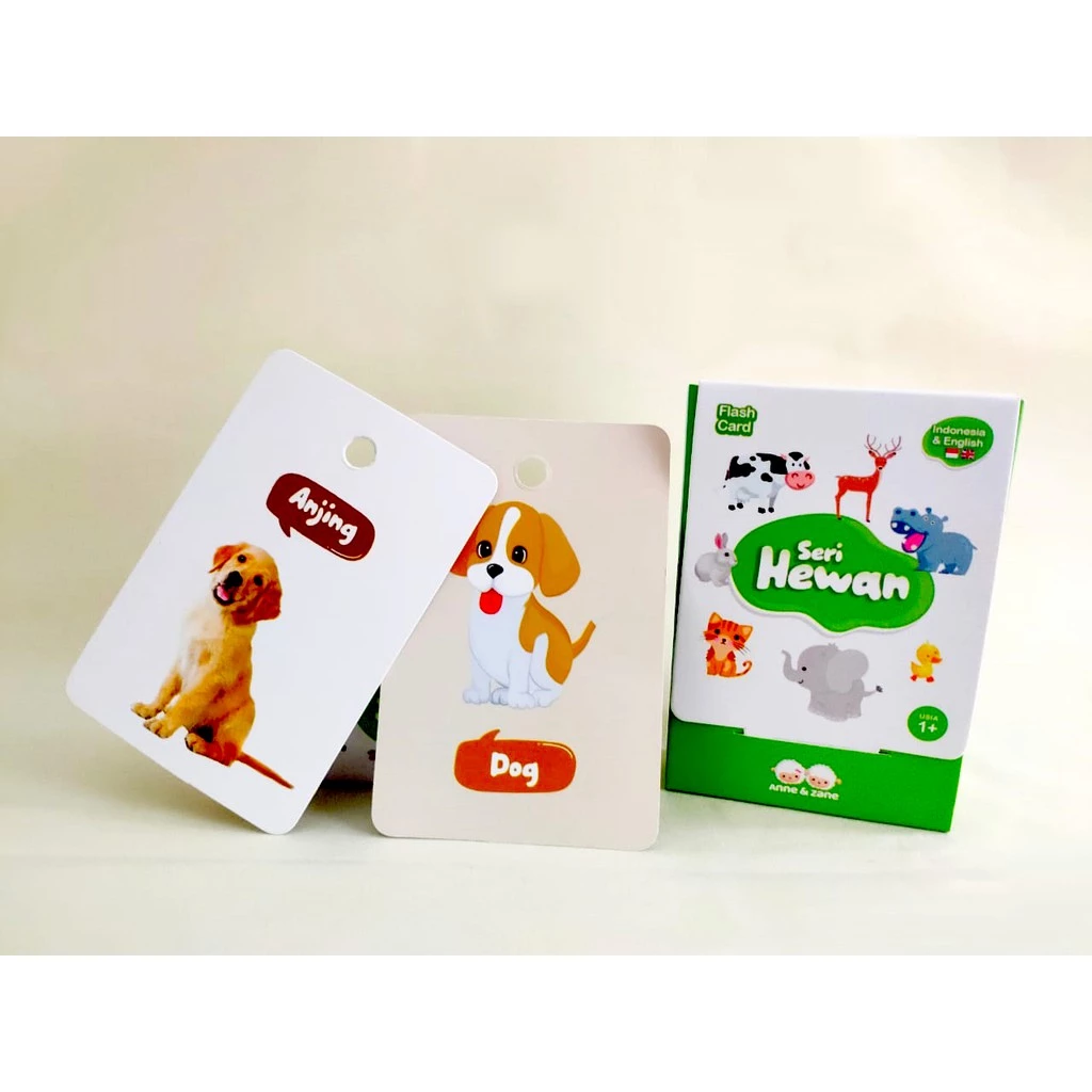 Flashcard seri hewan - 5