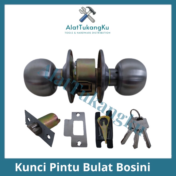 Jual Handle Handel Kunci Pintu Bulat Kamar Mandi Gagang Pintu Bulat Wc