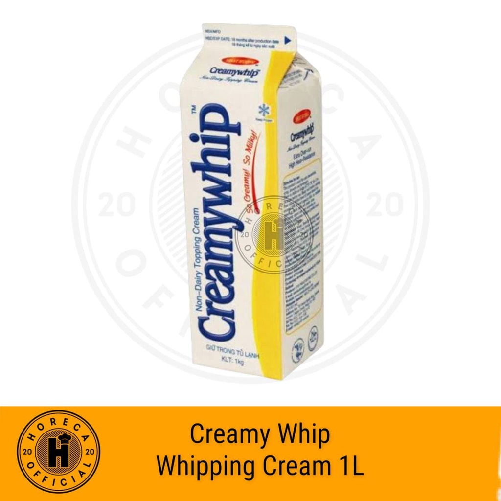Jual WHIPPING CREAM CREAMY WHIP NON DAIRY CREAM 1000ML / KRIMER CAIR 1