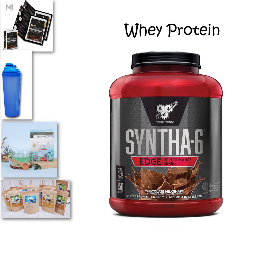 Jual BSN SYNTHA 6 EDGE WHEY PROTEIN 4LBS | Shopee Indonesia