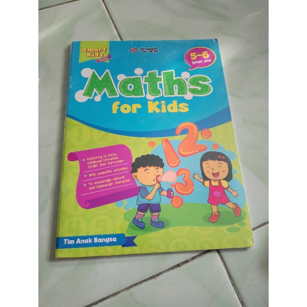 Jual BUKU SMART KIDS MATHS FOR KIDS USIA 5-6 TAHUN | Shopee Indonesia