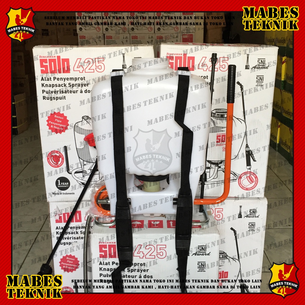 Jual ALAT SEMPROT SOLO 425 - TANKI 15L - SPRAYER HAMA / DISINFEKTAN 15 ...
