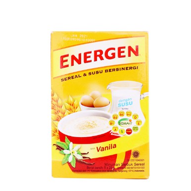 Jual Energen Vanilla 5X29GR Kemasan Box | Shopee Indonesia